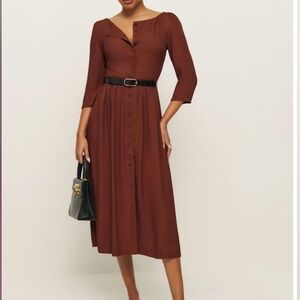 Reformation Adair Midi Dress